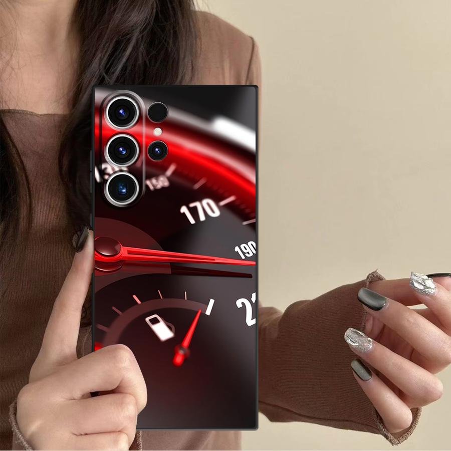 Red Car Gauge Case for Samsung - Phone Cases Samsung S25 Ultra บทวิจารณ์และราคา