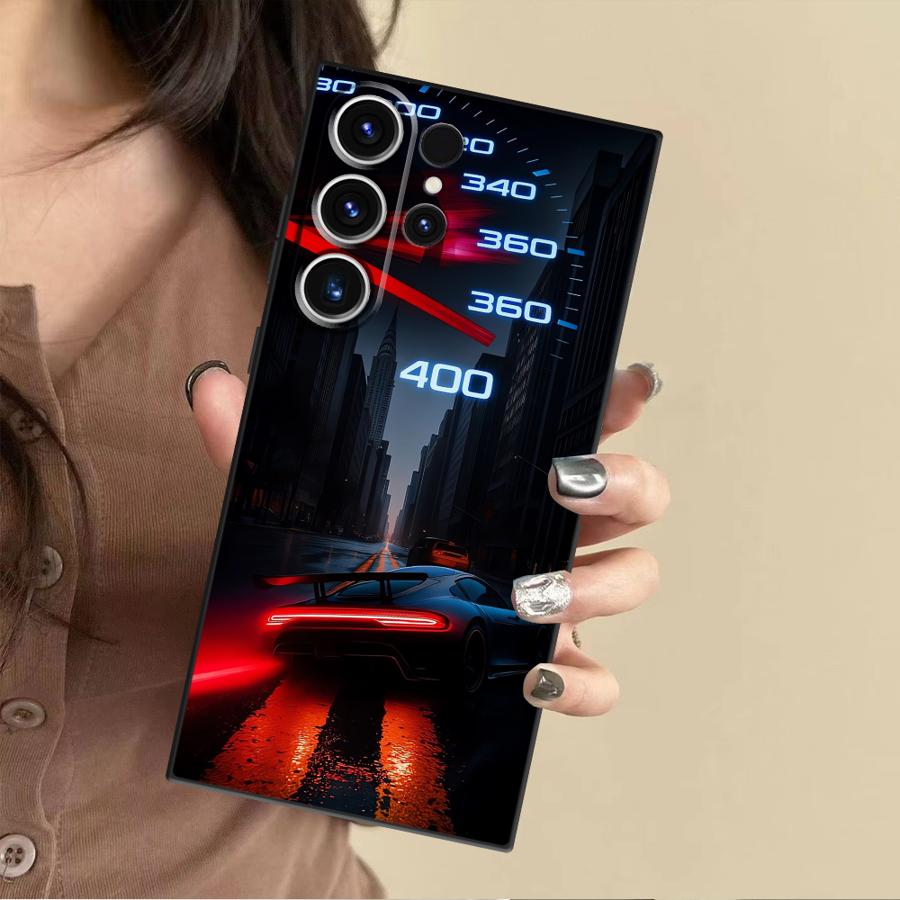 Red Car Gauge Case for Samsung - Phone Cases Samsung S25 Ultra บทวิจารณ์และราคา