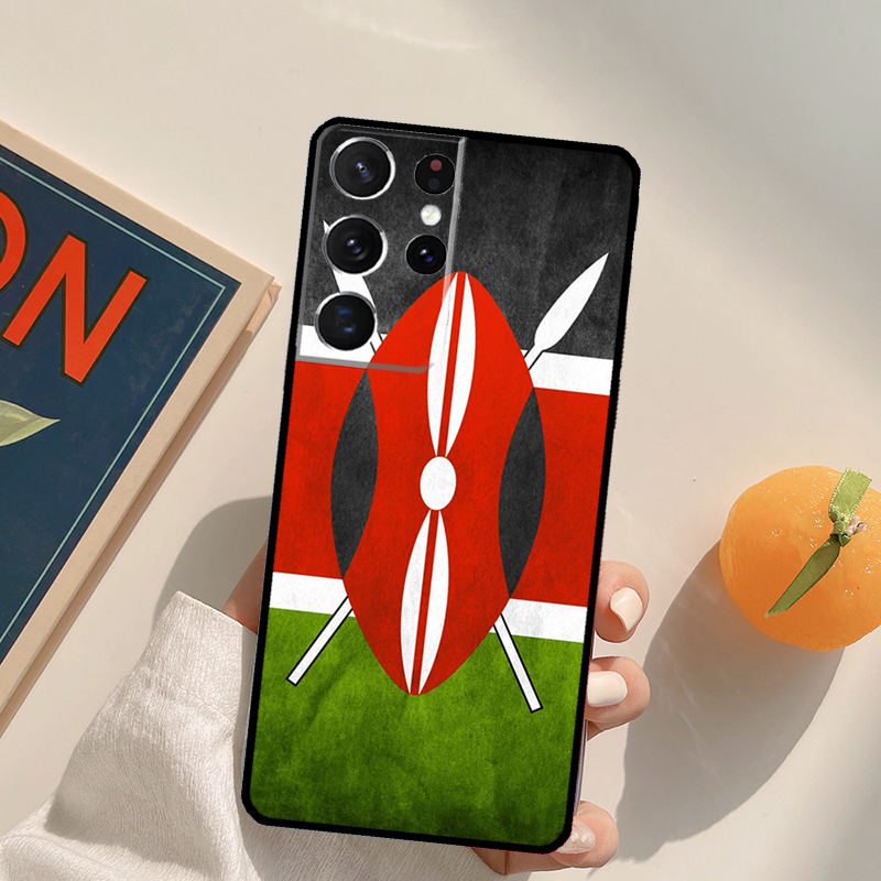 Kenya Flag Phone Case For Sams - Phone Cases Kenya บทวิจารณ์และราคา