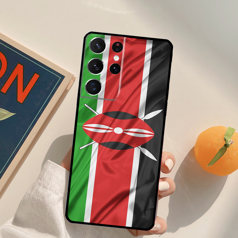 Kenya Flag Phone Case For Sams - Phone Cases Kenya บทวิจารณ์และราคา