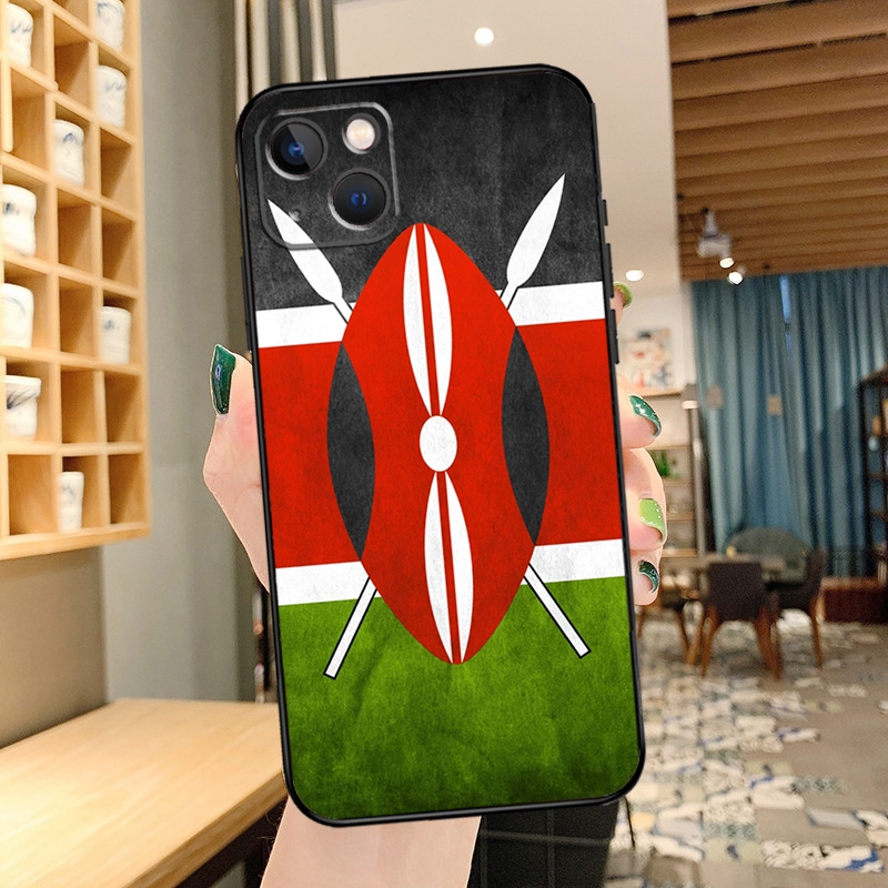 Kenya Flag Phone Case For iPho - Phone Cases Kenya บทวิจารณ์และราคา