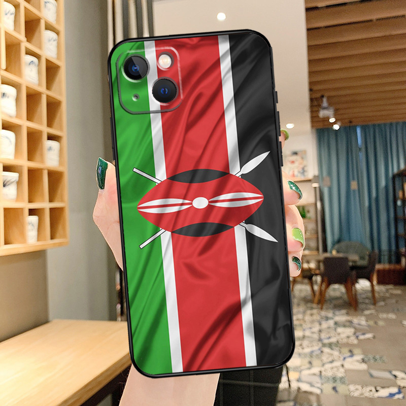 Kenya Flag Phone Case For iPho - Phone Cases Kenya บทวิจารณ์และราคา