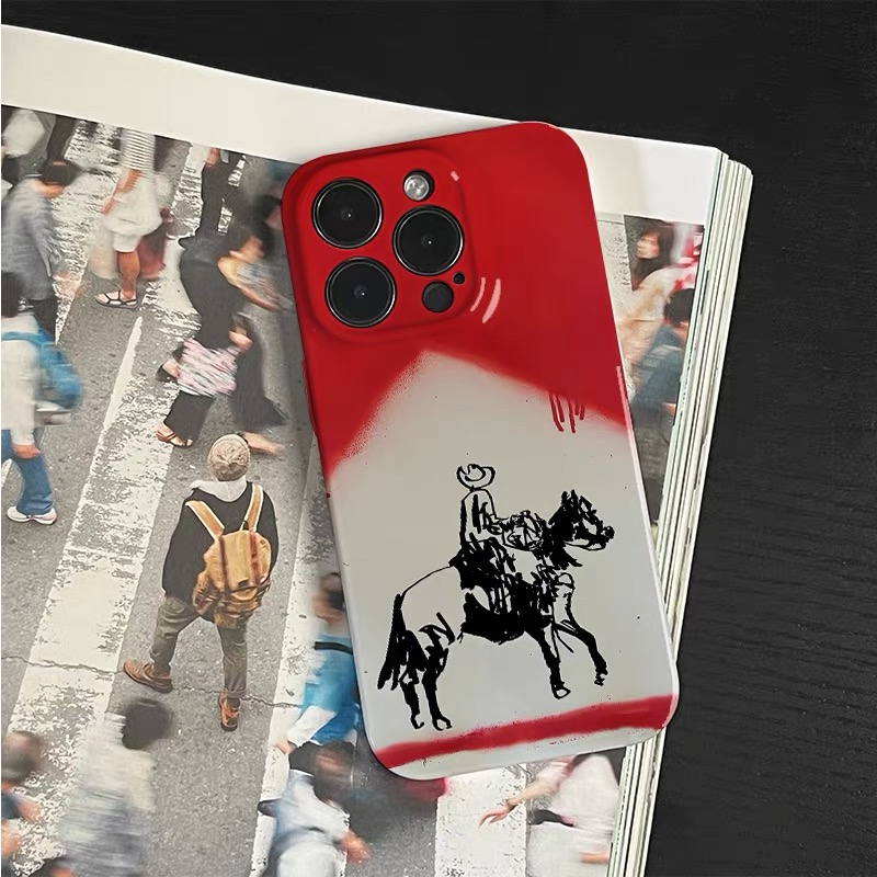 Ins Korean Red Riding Boy Phon - Phone Cases Xr Boys บทวิจารณ์และราคา