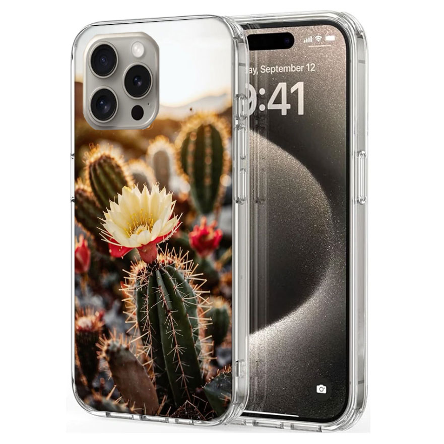 Picturesque Desert With Cacti  - Phone Cases Com บทวิจารณ์และราคา