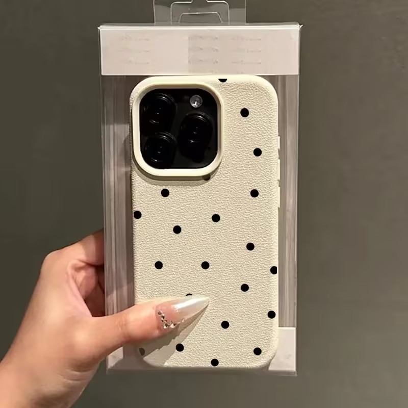 Black Polka Dots Phone Case Fo - Phone Cases Polka Dot บทวิจารณ์และราคา