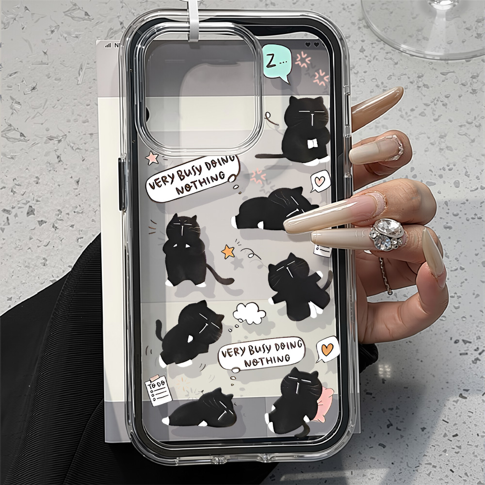 Black Cat 2in1 Phone Case For  - Phone Cases Cat บทวิจารณ์และราคา