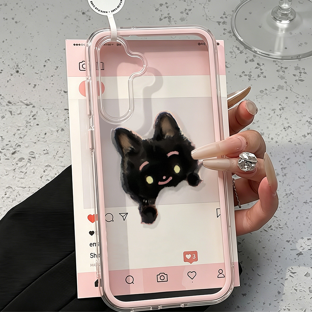 Black Cat 2in1 Phone Case For  - Phone Cases Cat บทวิจารณ์และราคา