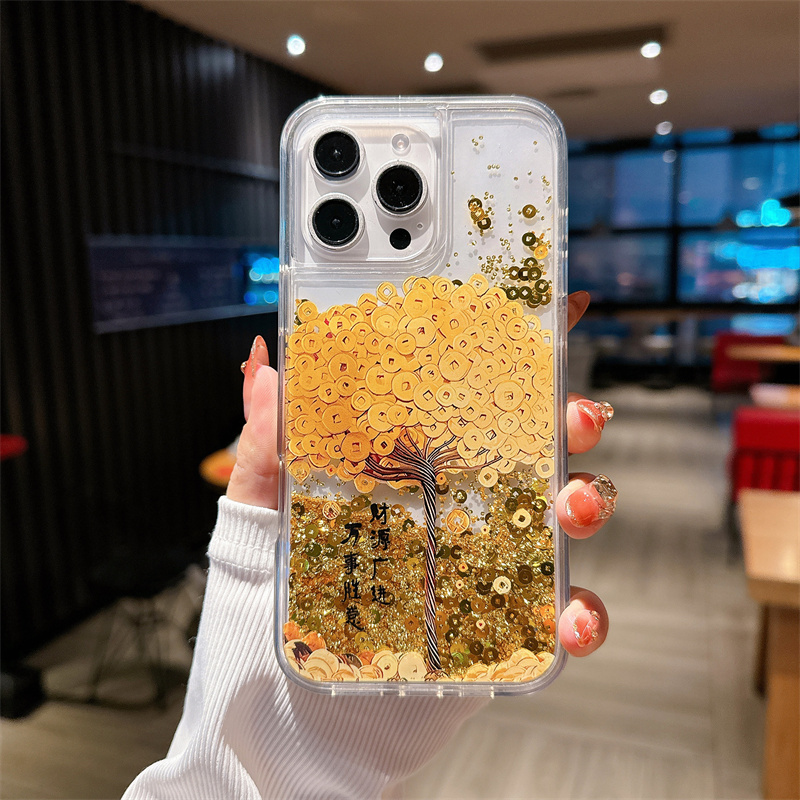 Gold Icons Quicksand Cover 16  - Phone Cases Ysl บทวิจารณ์และราคา