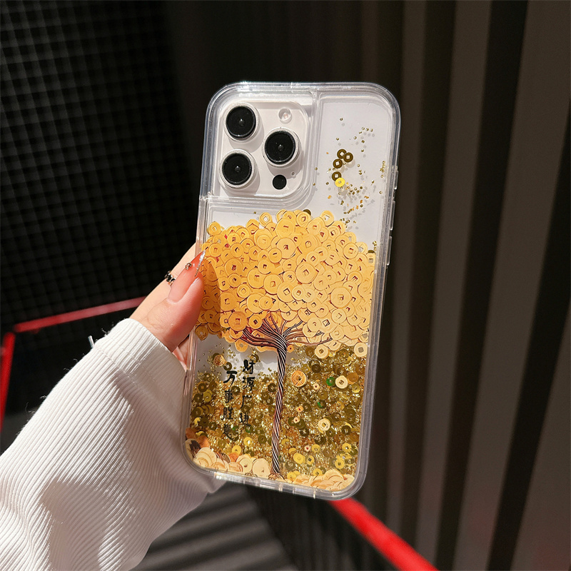 Gold Icons Quicksand Cover 16  - Phone Cases Ysl บทวิจารณ์และราคา