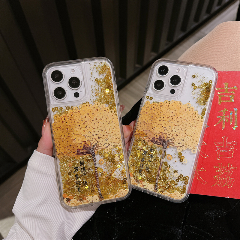 Gold Icons Quicksand Cover 16  - Phone Cases Ysl บทวิจารณ์และราคา