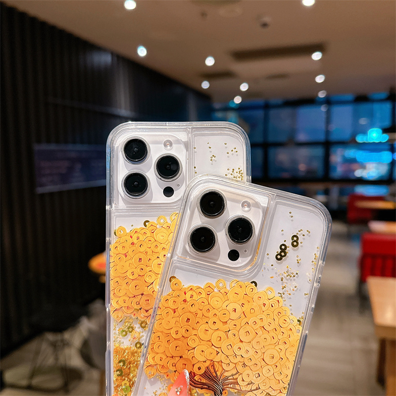 Gold Icons Quicksand Cover 16  - Phone Cases Ysl บทวิจารณ์และราคา