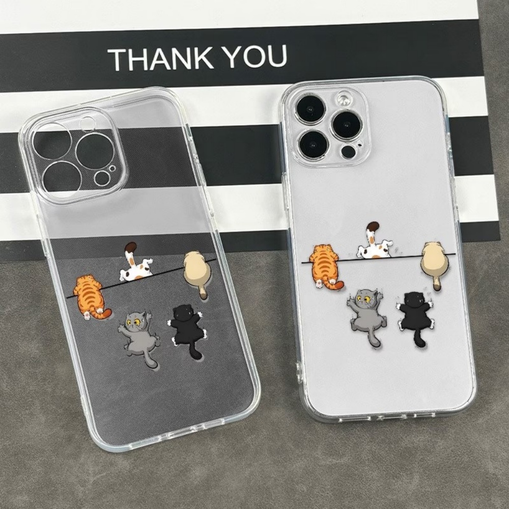Five Cute Cat Pattern Phone Ca - Phone Cases Cat บทวิจารณ์และราคา