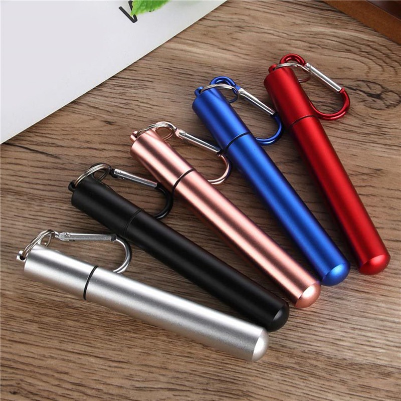 Reusable Telescopic Straw Stai - Phone Cases The Dairy บทวิจารณ์และราคา