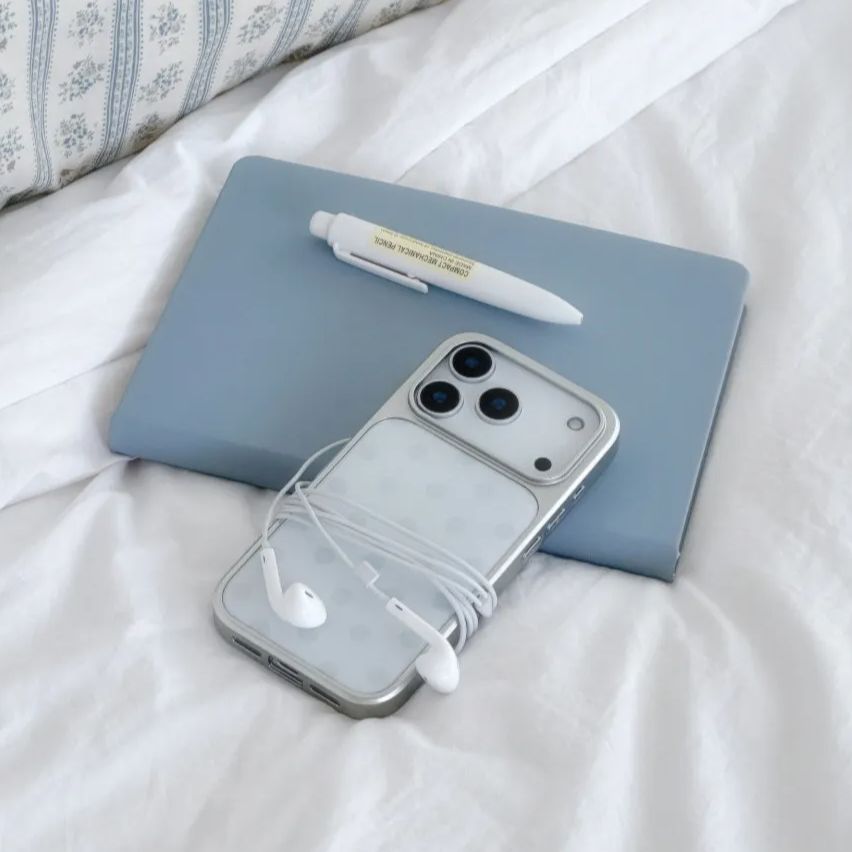 Korean Ins Minimalist Blue Pol - Phone Cases Blue บทวิจารณ์และราคา