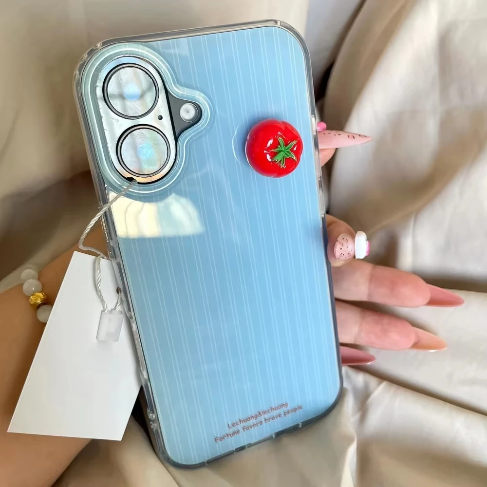 Cute Blue Stripe Funny Stereos - Phone Cases Blue บทวิจารณ์และราคา
