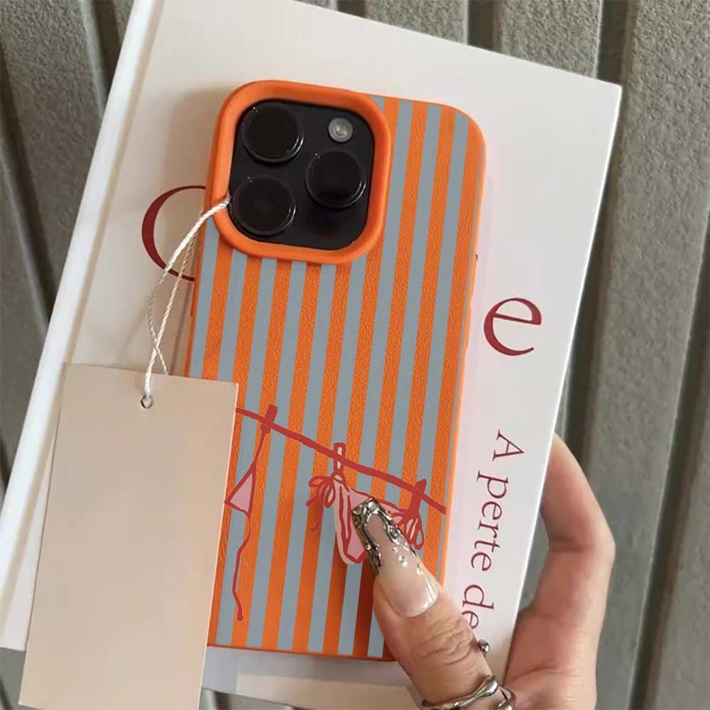 Blue White Striped Bikini Phon - Phone Cases Blue บทวิจารณ์และราคา