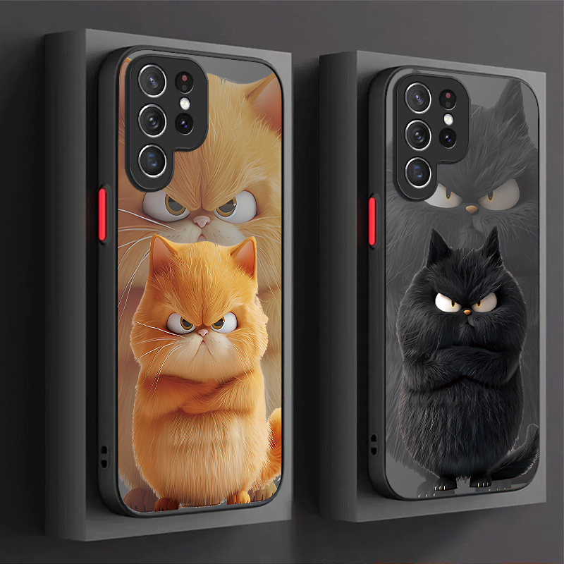 Angry Cat Couple Style Case fo - Phone Cases Samsung S25 Ultra บทวิจารณ์และราคา