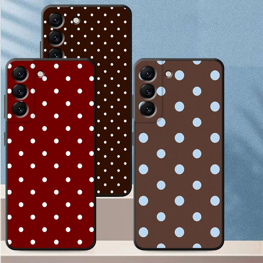 Retro Polka Dots Case for Sams - Phone Cases Polka Dot บทวิจารณ์และราคา