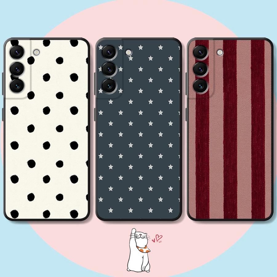 Retro Polka Dots Case for Sams - Phone Cases Polka Dot บทวิจารณ์และราคา