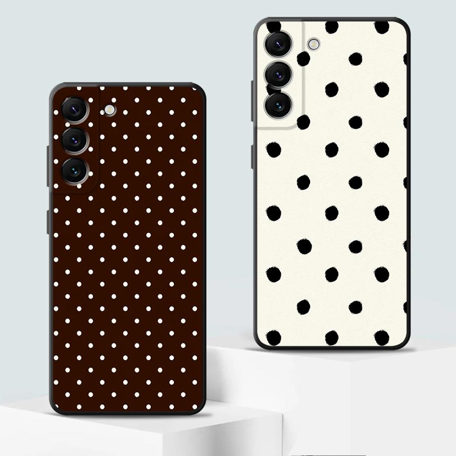 Retro Polka Dots Case for Sams - Phone Cases Polka Dot บทวิจารณ์และราคา