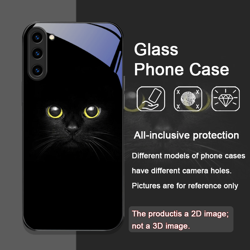 Black Personality Cool Cat Tem - Phone Cases Cat บทวิจารณ์และราคา