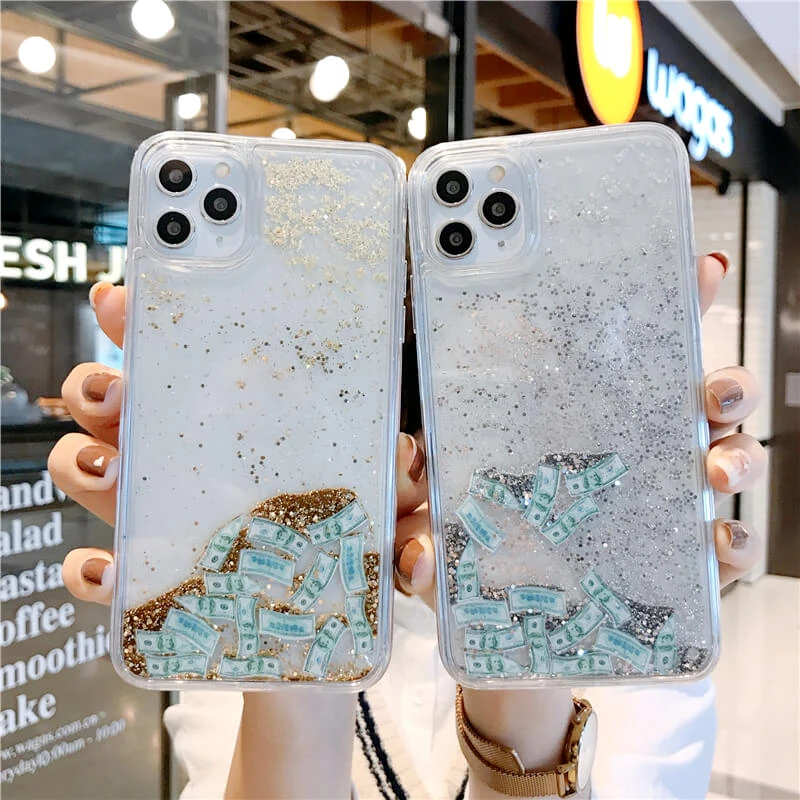 Dollar Quicksand Cover for iPh - Phone Cases Ysl บทวิจารณ์และราคา