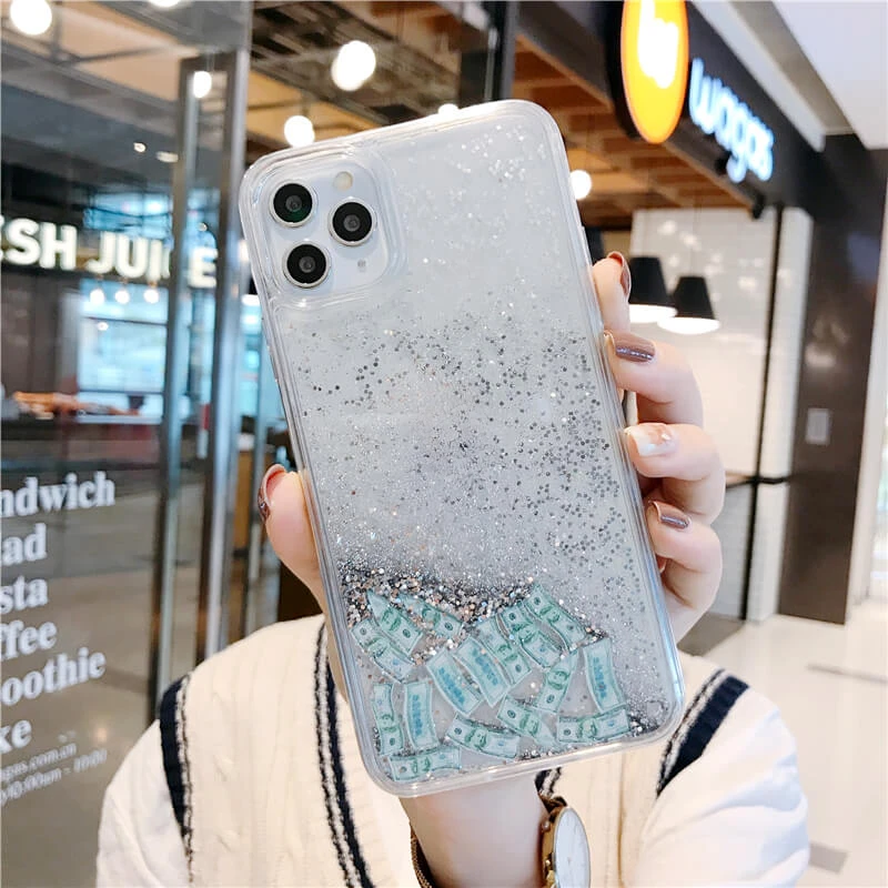 Dollar Quicksand Cover for iPh - Phone Cases Ysl บทวิจารณ์และราคา