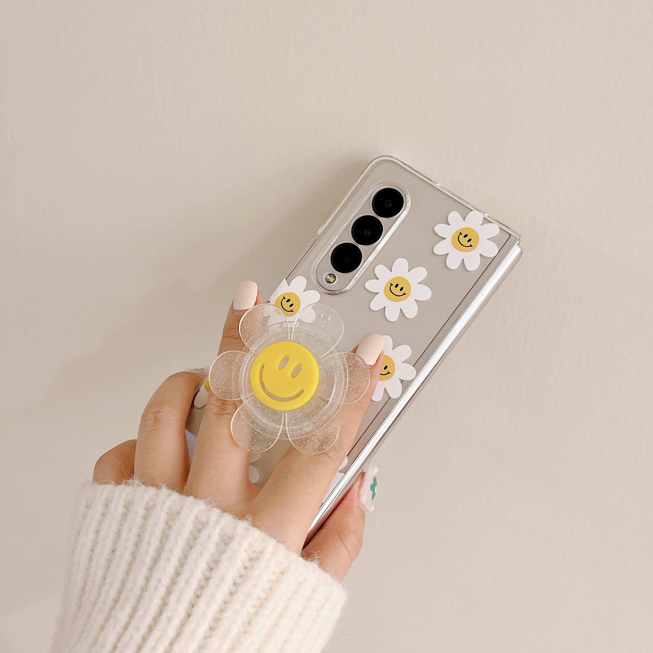 Cute Smile Sunflower HolderPho - Phone Cases Ysl บทวิจารณ์และราคา