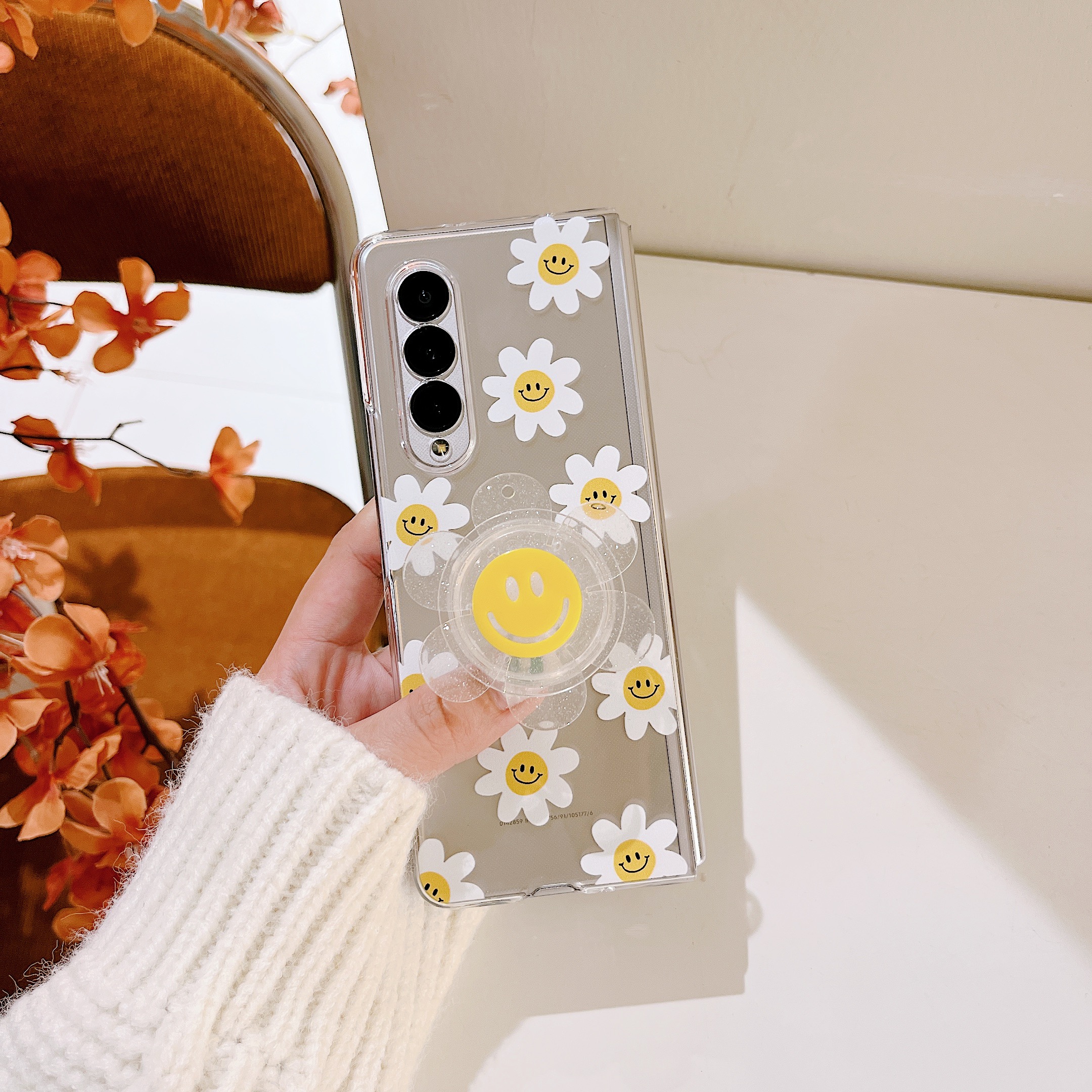 Cute Smile Sunflower HolderPho - Phone Cases Ysl บทวิจารณ์และราคา
