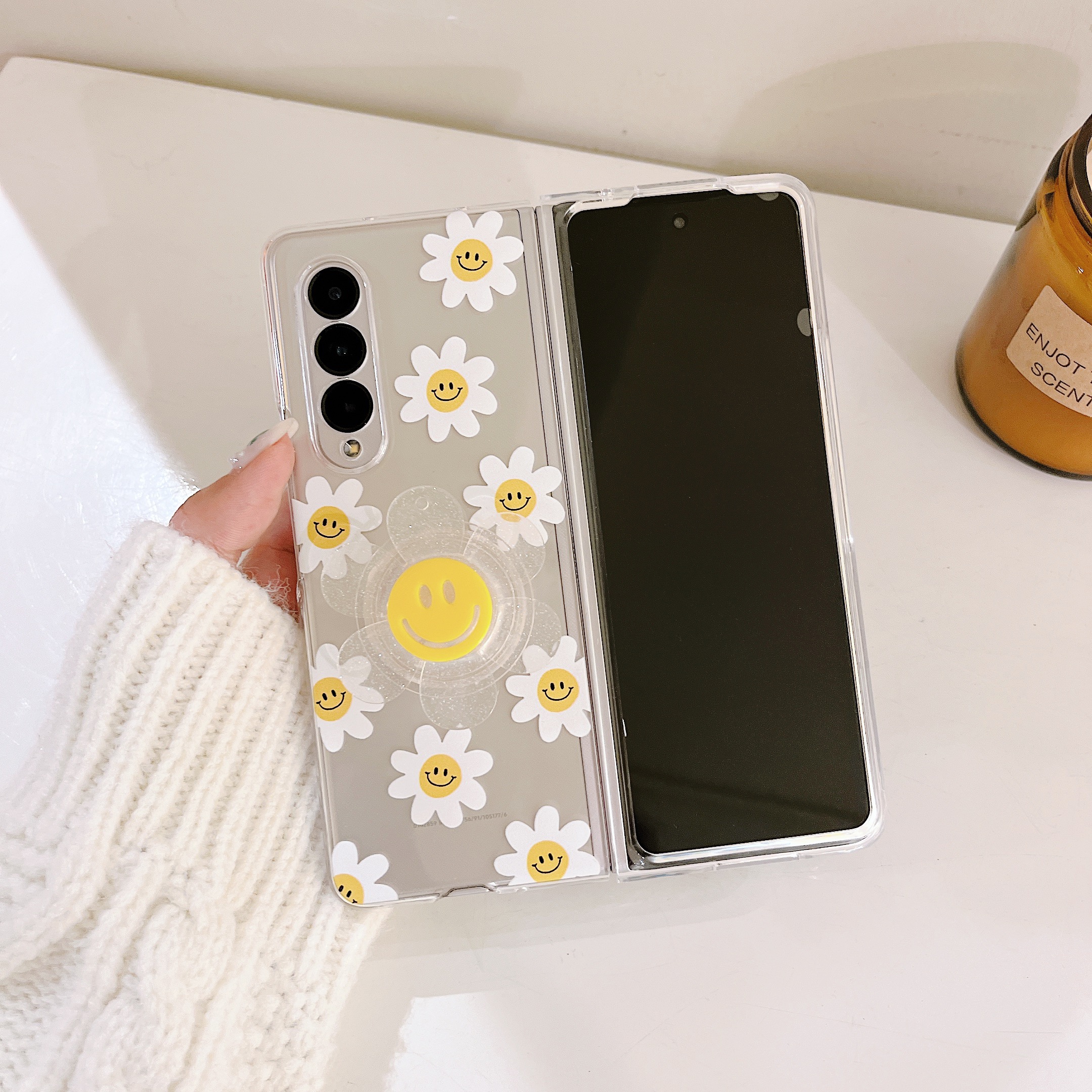 Cute Smile Sunflower HolderPho - Phone Cases Ysl บทวิจารณ์และราคา
