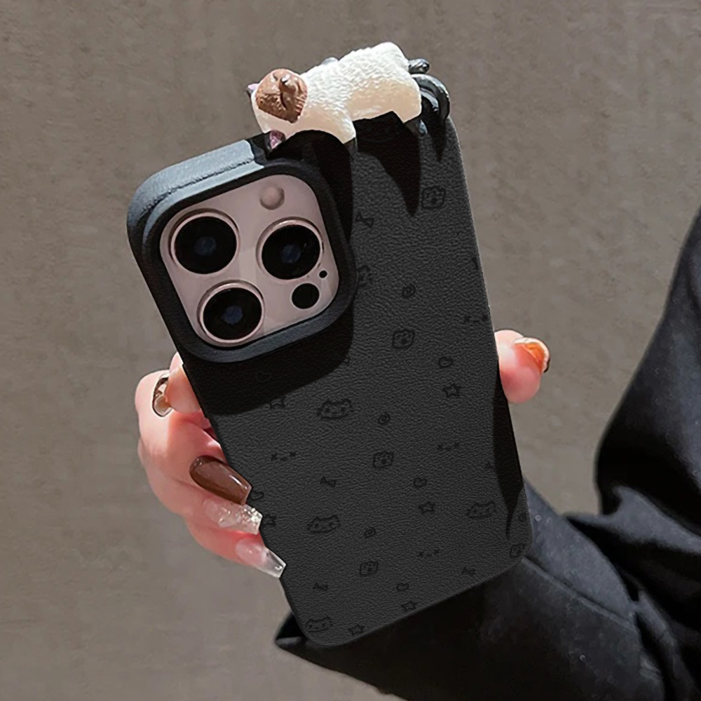 Fish Cat Cartoon Case With 3D  - Phone Cases Cat บทวิจารณ์และราคา