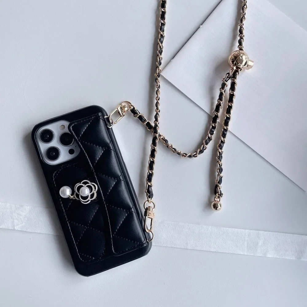 Camellia Leather Cover For iPh - Phone Cases Ysl บทวิจารณ์และราคา