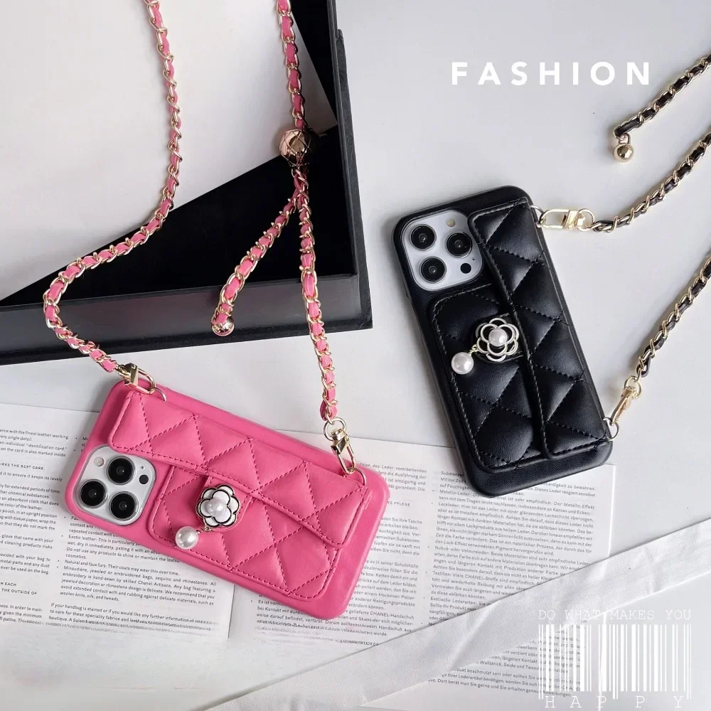 Camellia Leather Cover For iPh - Phone Cases Ysl บทวิจารณ์และราคา