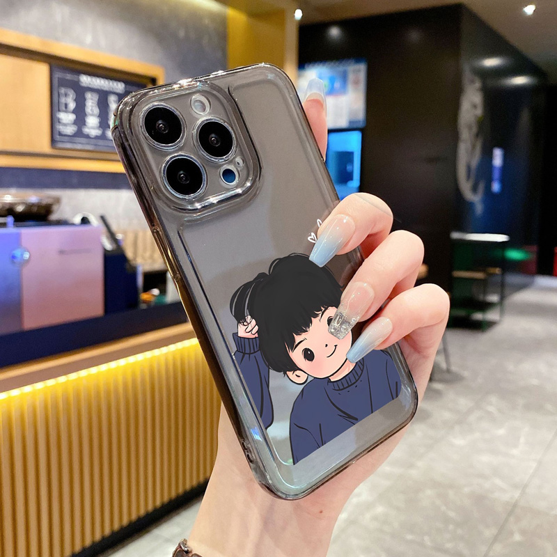 Gourde Cute boy girl couple ca - Phone Cases Xr Boys บทวิจารณ์และราคา