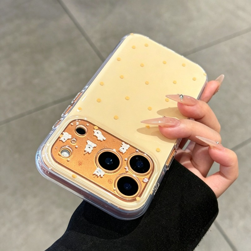 Fashion Cute Yellow Polka Dot  - Phone Cases Polka Dot บทวิจารณ์และราคา