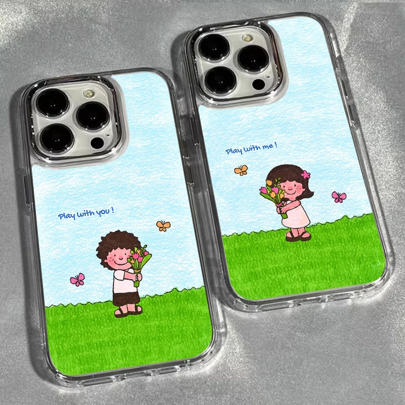 Lovers Boy Girl Phone Case For - Phone Cases Xr Boys บทวิจารณ์และราคา