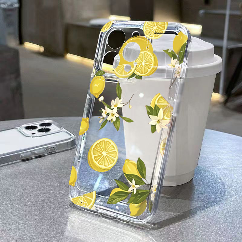 Summer Fruit Lemon Flower Clea - Phone Cases Samsung S25 Ultra บทวิจารณ์และราคา