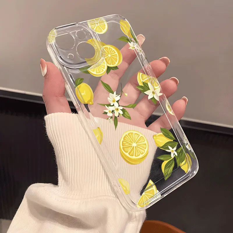 Summer Fruit Lemon Flower Clea - Phone Cases Samsung S25 Ultra บทวิจารณ์และราคา