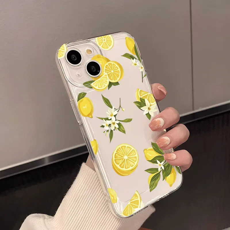 Summer Fruit Lemon Flower Clea - Phone Cases Samsung S25 Ultra บทวิจารณ์และราคา