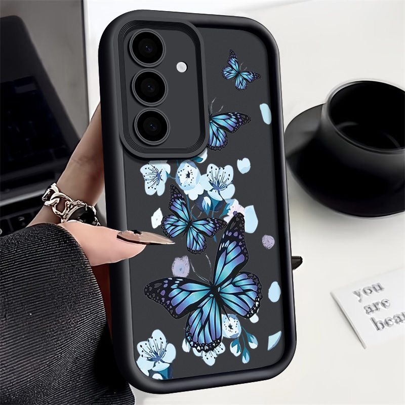 Blue Butterfly TPU Case For Sa - Phone Cases Blue บทวิจารณ์และราคา