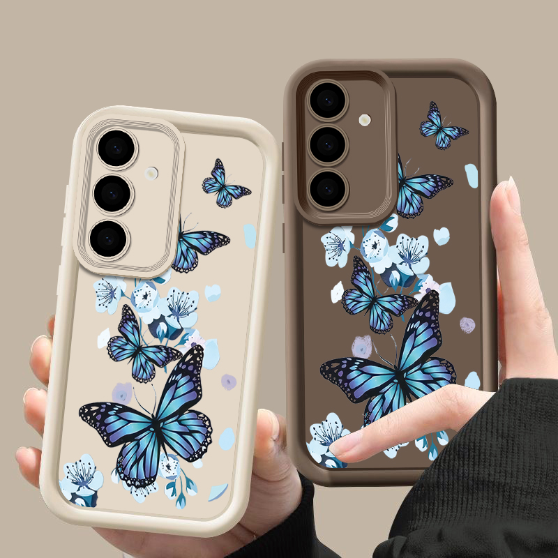 Blue Butterfly TPU Case For Sa - Phone Cases Blue บทวิจารณ์และราคา