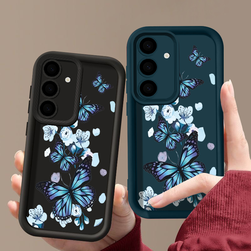Blue Butterfly TPU Case For Sa - Phone Cases Blue บทวิจารณ์และราคา
