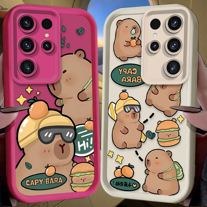 Cool Capybara Soft Phone Case  - Phone Cases For Samsung S21 5G บทวิจารณ์และราคา