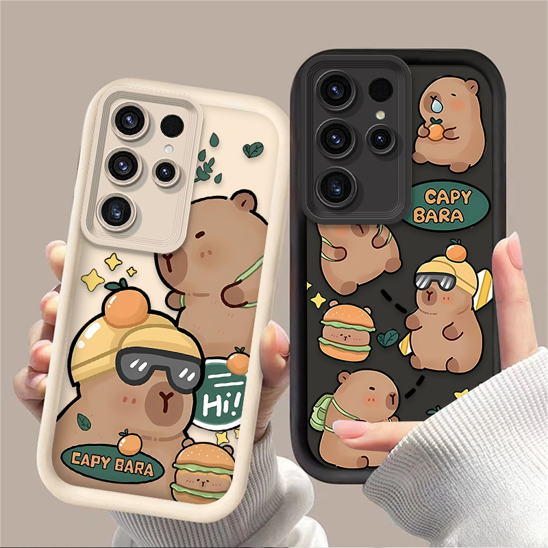 Cool Capybara Soft Phone Case  - Phone Cases For Samsung S21 5G บทวิจารณ์และราคา