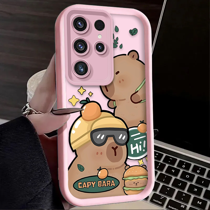 Cool Capybara Soft Phone Case  - Phone Cases For Samsung S21 5G บทวิจารณ์และราคา