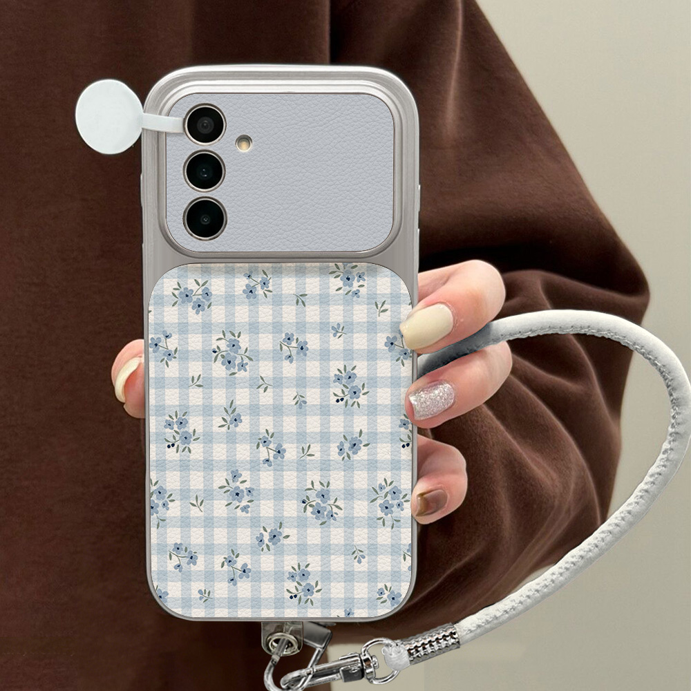 Blue Folwer Phone Case For Sam - Phone Cases Samsung S25 Ultra บทวิจารณ์และราคา