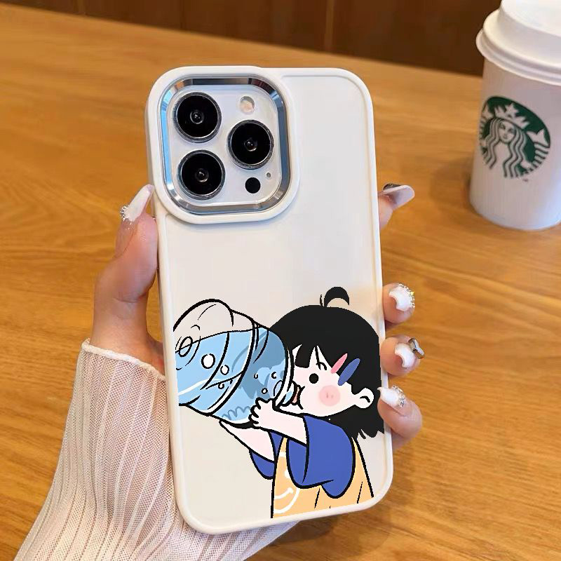 Gourde Cute drinking water boy - Phone Cases Xr Boys บทวิจารณ์และราคา