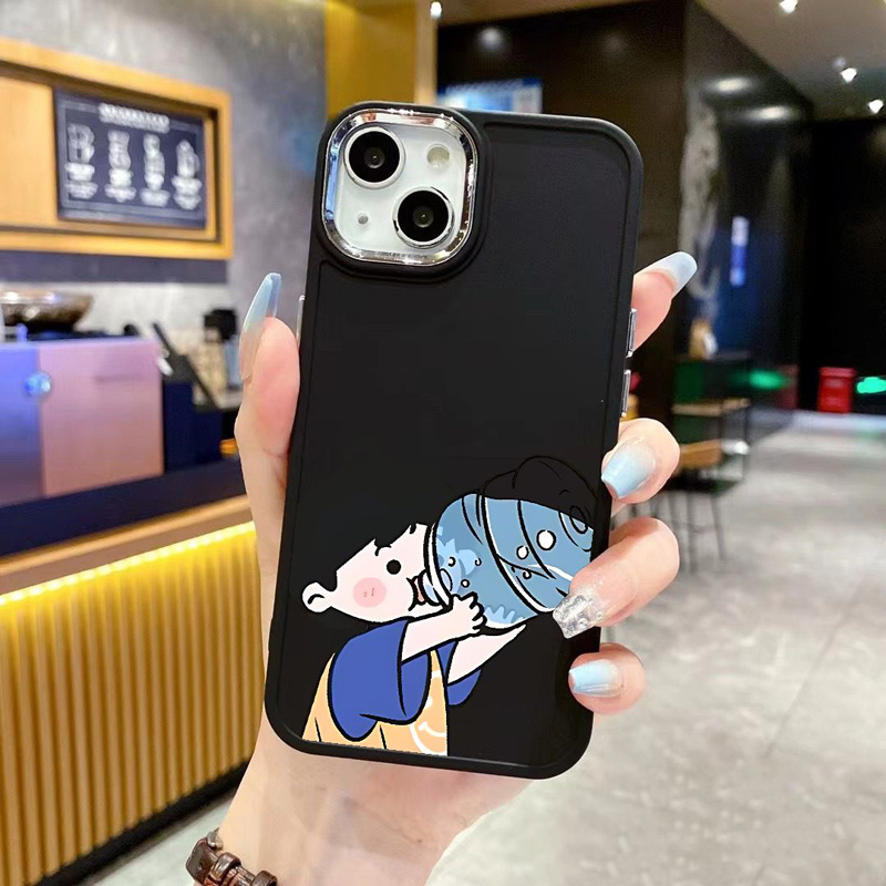 Gourde Cute drinking water boy - Phone Cases Xr Boys บทวิจารณ์และราคา