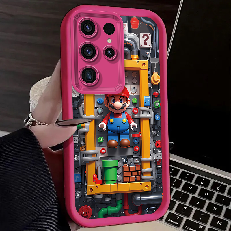 Toy Blocks M-Marios Phone Case - Phone Cases Samsung S25 Ultra บทวิจารณ์และราคา